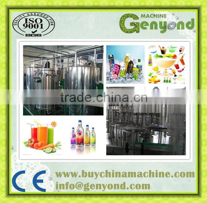 Professional automatic fresh fruit juice production line (Turkey Project)