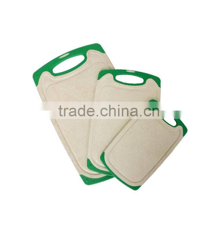 Cheap plastic rice cutting board set