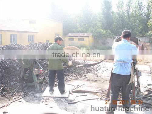 Waste Used tire cutting machine rubber tire cutting machine