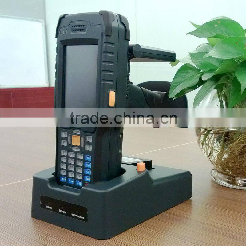 Manufacturer long range UHF RFID handheld reader with English SDK (IP65,WIN CE 6.0 WIFI,GPRS,GPS) handheld