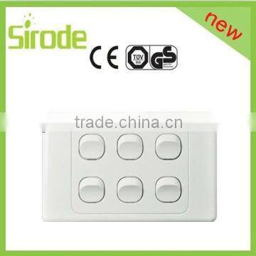 Smart Modern Home Houshold Electrical Clipsal Push Button Socket Switch