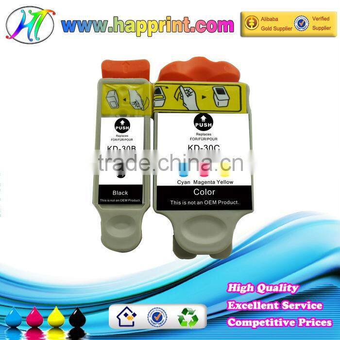 For Kodak ink cartridge 30 high quality compatible ink cartridge