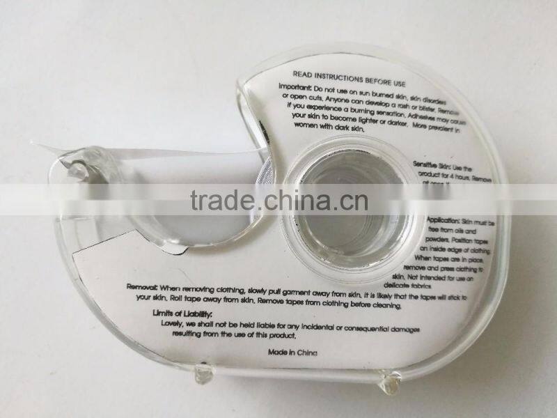 Double Sided Secret Tape for all body applications. Fashion Tape This fashion tape is a transparent double-side tape that does n