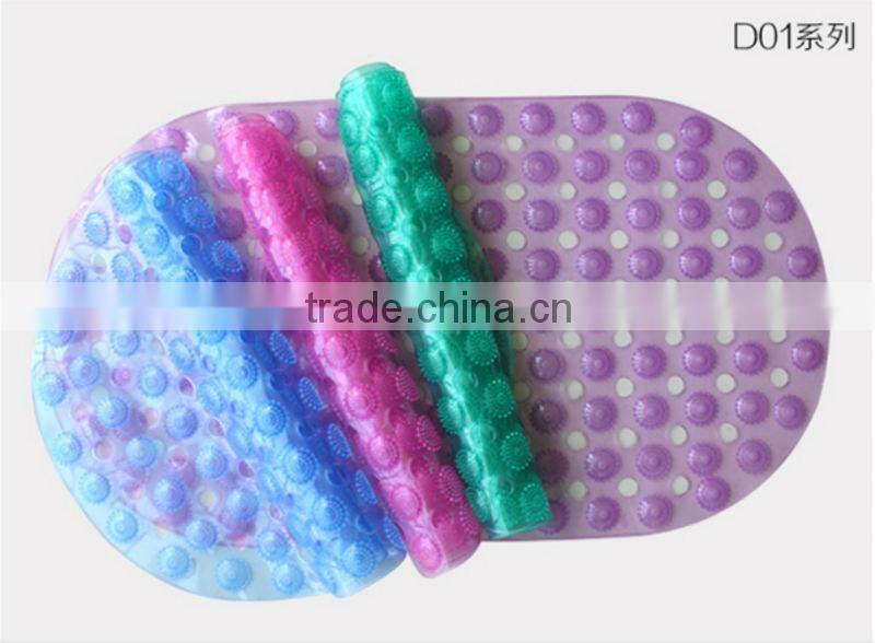 fashion pvc bathmat for bathroom floor