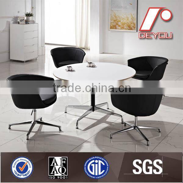 round table, conference table white, modern round conference table CT-608