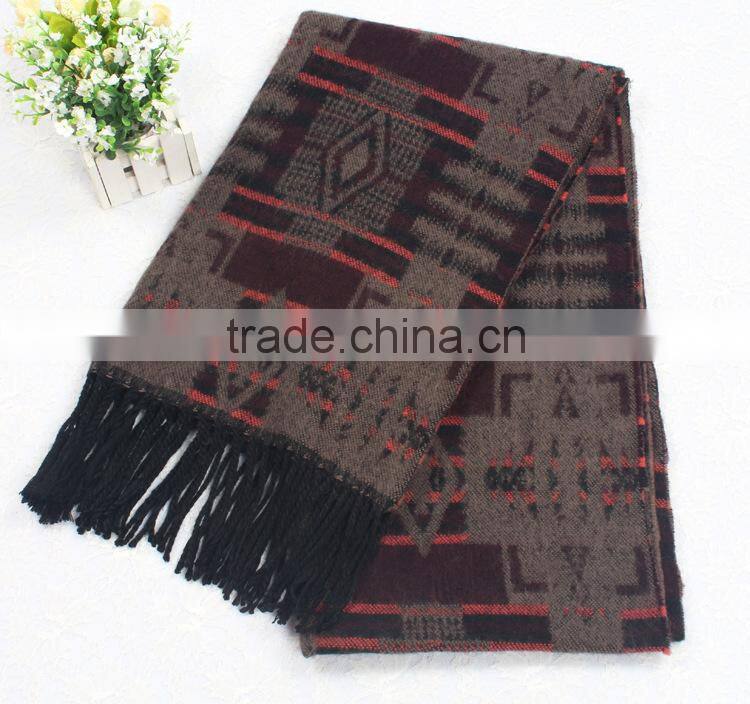New product high quality fashion Geometric pattern scarf WJ-664