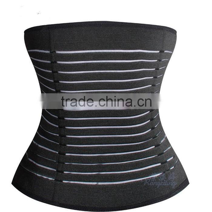 high waist women latex steel boned latex waist trainer free underwear