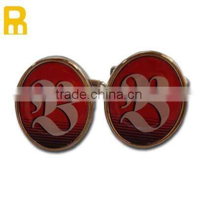 America University novelty animal cufflinks gold made in China