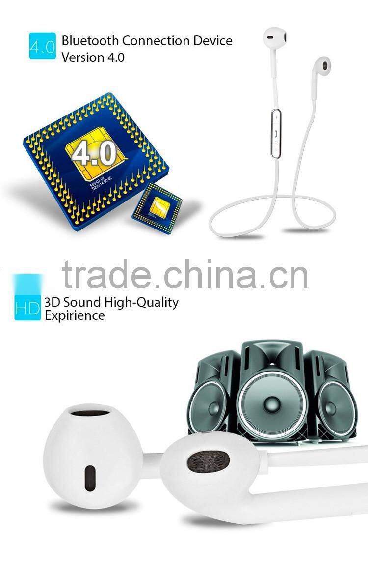 New Blutooth Headset Fineblue Mate7 Stereo Blutooth Headset Wireless Headphone Answer Call Listen Music Sport Headset