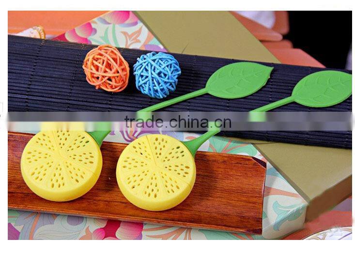 Yellow Color Silicone Tea Infuser