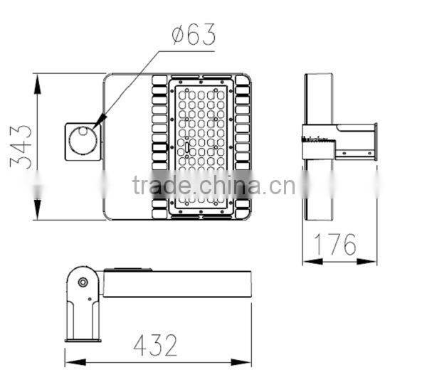 5year warranty parking lot lighting outdoor useage parking lot lighting