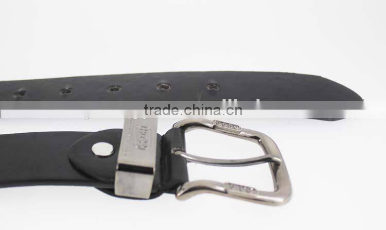 New designer man Black PU leather jeans belt in Yiwu
