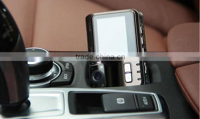 120 degree wide-angle G-sensor dual lens car dvr review