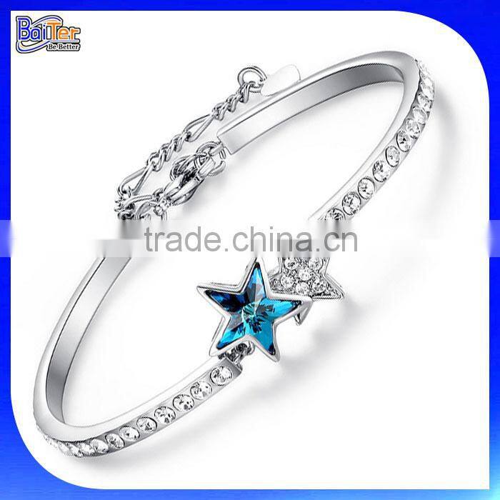 Custom Women Adjustable Cuff Bangle In 925 Sterling Silver Cuff Bracelet/Solid 925 Sterling Silver Bangle Bracelets Wholesale