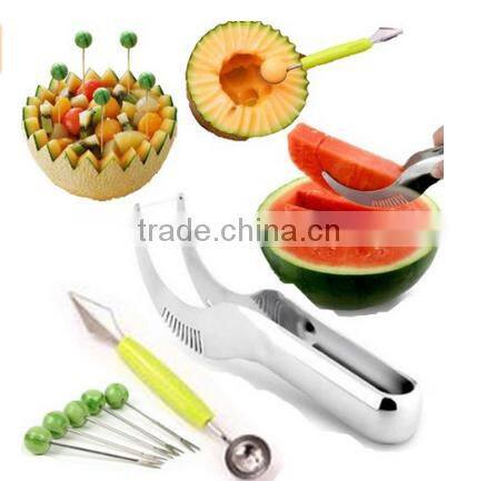 FAQ 2016 Watermelon Cantaloupe or Honeydrew,Sharp Stainless Steel Server Corer Cutter