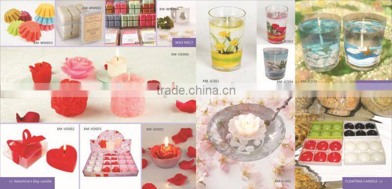 Wholesale tin box round scented candles natural soy wax tin candle 6*4cm Height XM-T005