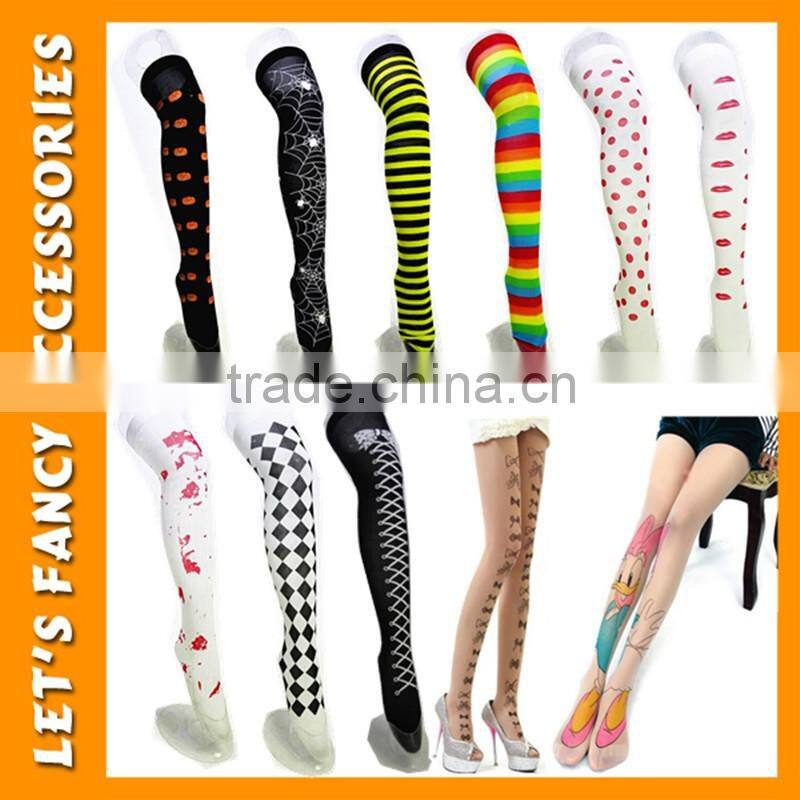 PGSK0186 Party halloween costume nylon stocking sexy lady cosplay accessories Spider web design of stocking