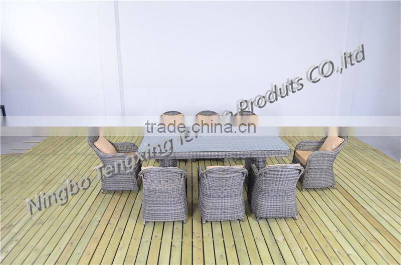 2015 Rattan dining Set/Rattan furniture/Outdoor furniture