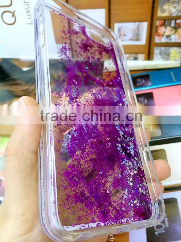 Factory Cheap Design Bling Bling TPU PC Combo Case For Iphone 6