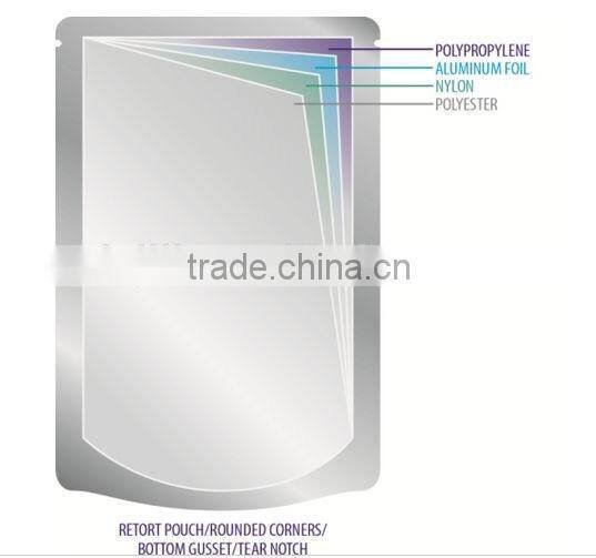 food packaging stand up pouches