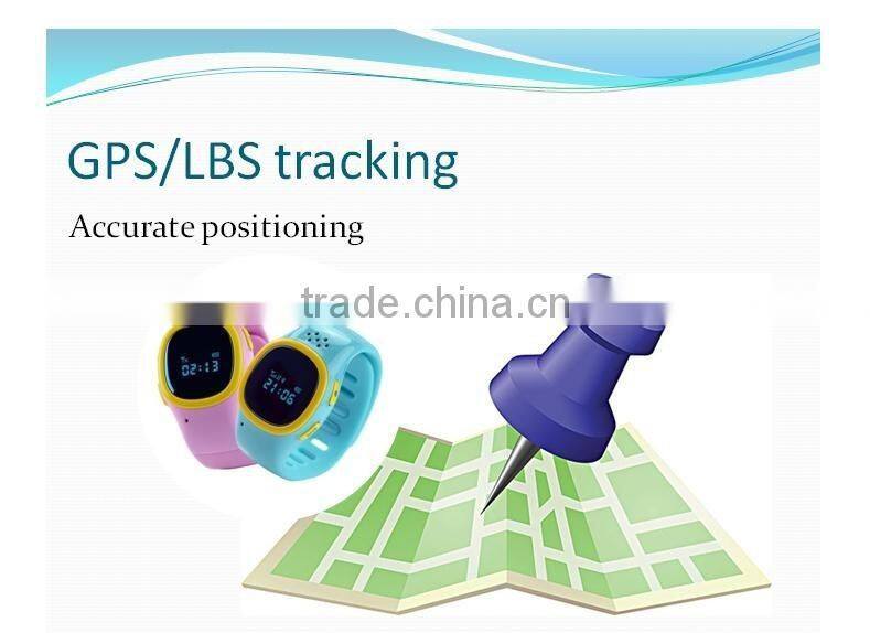 Fancy design Children Kids GPS Tracker Security Smart Watch with Bluetooth mobile phone sim card SOS Button