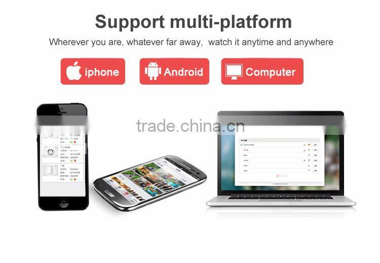 Shenzhen NC400 H.264 HD 32G SD Card Wifi Camera , easy use indoor IP Wireless camera , Day/Night IR Cut Filter cameras