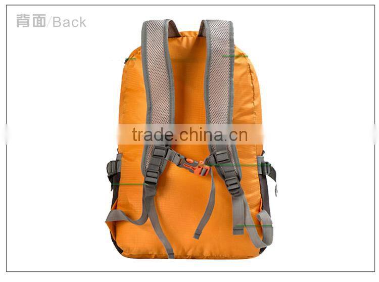 Best Selling Small Folding Backpack,polyester camping backpack,china factory