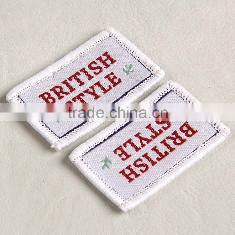Manufacturing company produce badge label for british costume