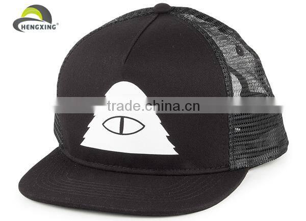 Camo print trucker hat custom mesh baseball cap