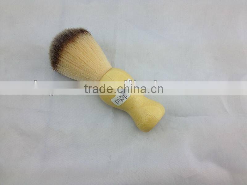 wholesale makeup bamboo handle synthetic hair shave set