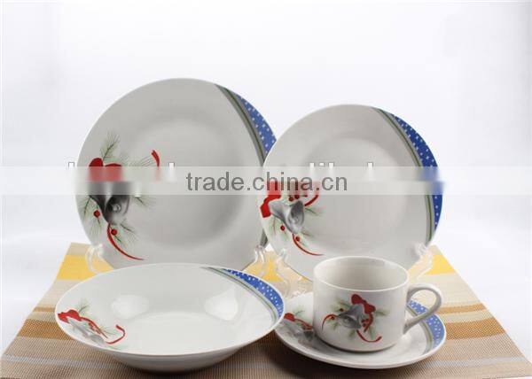 Chinese restaurant/hotel dinnerware ceramic, porcelain dinner set cheap