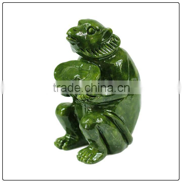 Auspicious Jade Feng Shui monkey , monkey statue