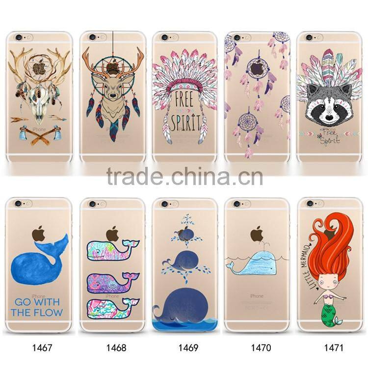 transparent android smartphones design for pokemon go phone case cover for i phone 6s for iphone 7 for samsung S7