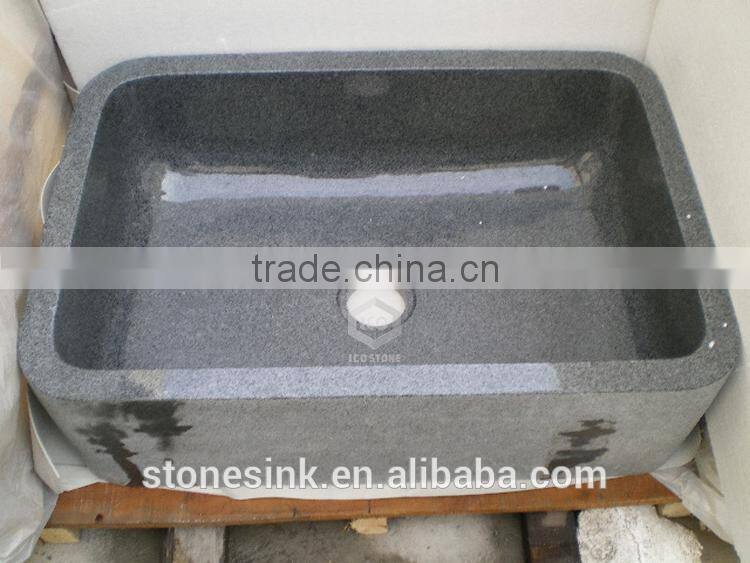Excellent design granite G654 special stone sink