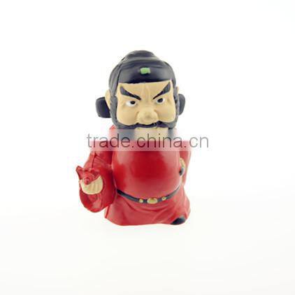 High quality PU foam Chinese custom action figure