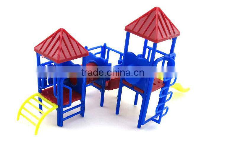 scale resin miniature model game slide equipment for kid toy