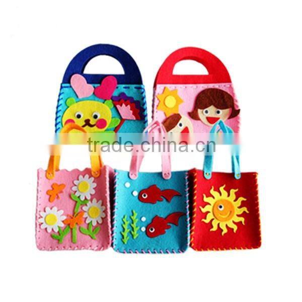 Wool Felt Bag/Cute fashion Designer felt tote bag