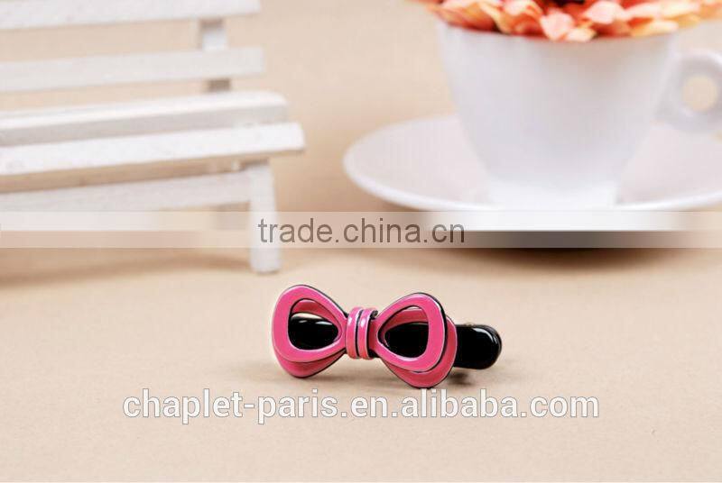 cute bowknot hairpin for girls