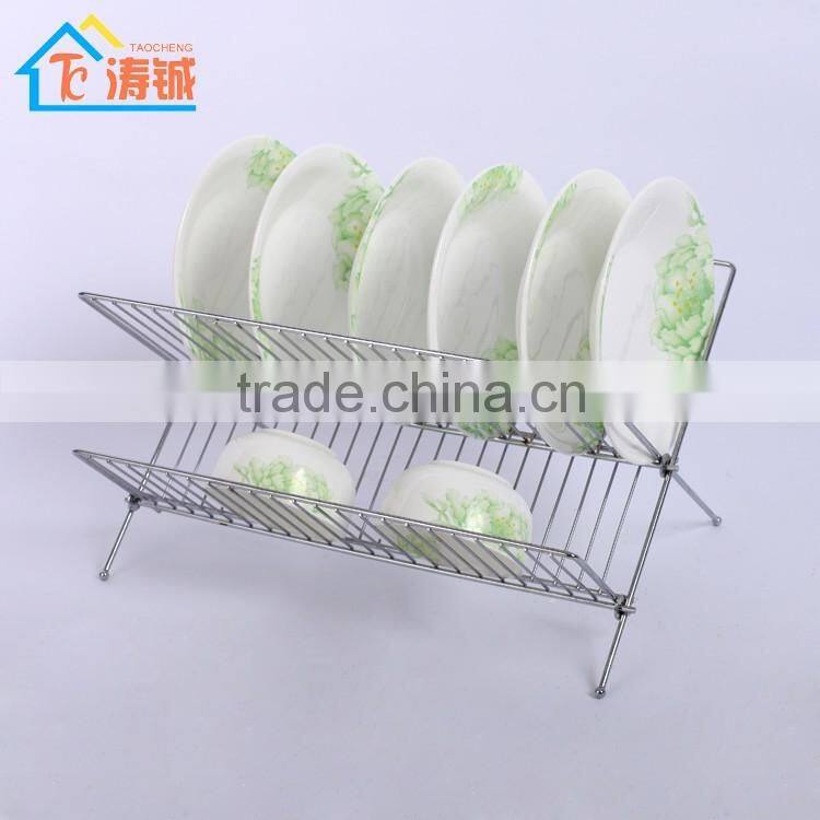 Foldable Multi-Function dish rack ,stainless steel dish rack,kitchen dish rack