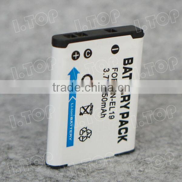 High Quality EN-EL19 Rechargeable EN-EL19 Battery for Coolpix S2500 S3100 S4100 s4300 s2600