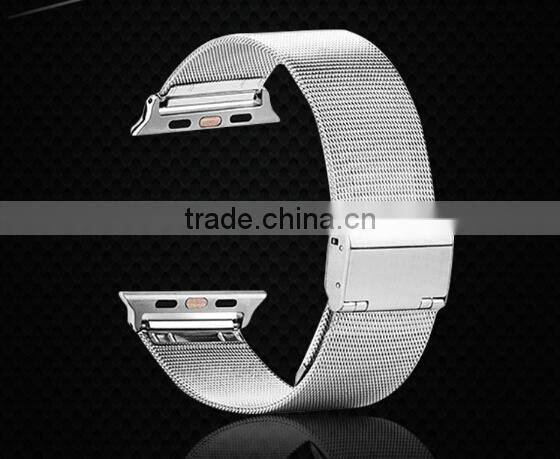 2015 New Listing Metal Stainless Steel Watch Strap Band for Apple Watch Band 38mm 42mm