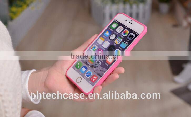 for iphone 6 credit card case TPU + PU leather Back Phone Case cover new style