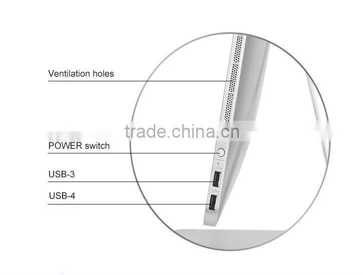 Beautiful DESIGN 21.5 Core i7 all in one pc desktop/computer
