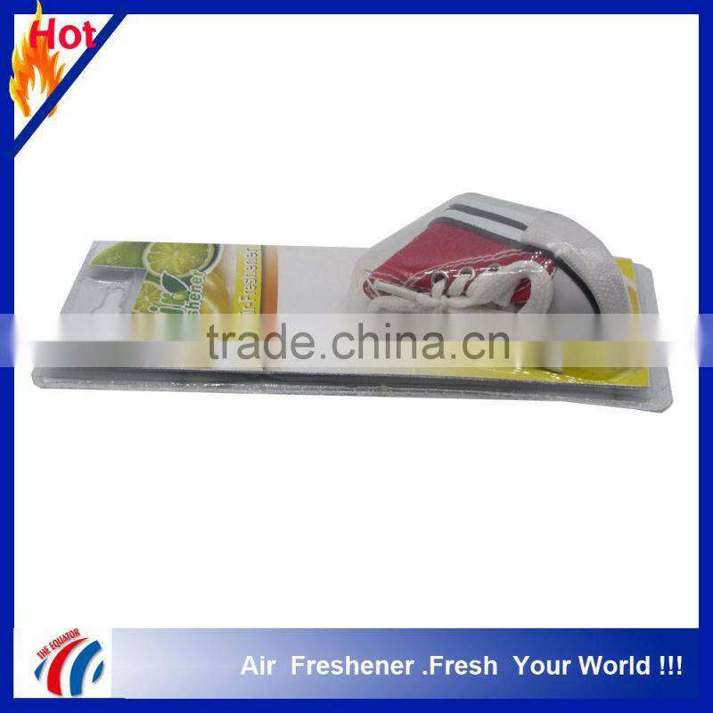 new design Colorful Shoe Hanging Car Air Freshener