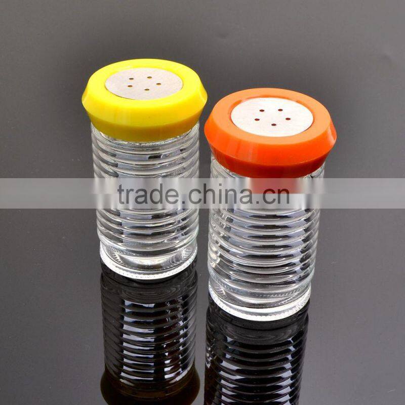 glass salt & pepper shaker glass salt shaker