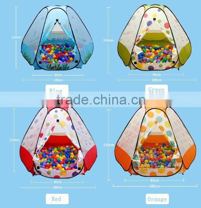 Portable outdoor kids play fun camp tent