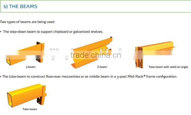 Long Span Racking Systems for Warehouse