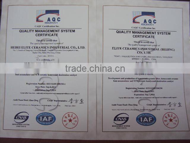 Porous Mullite Ceramic Filter for Foundry