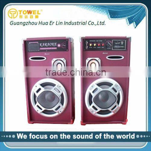 Support usb sd card active type speaker 2.0 active speaker stage music bluetooth speaker