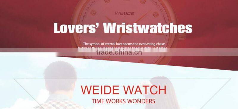 Hot new products china watch factory small MOQ couple lover wrist watch